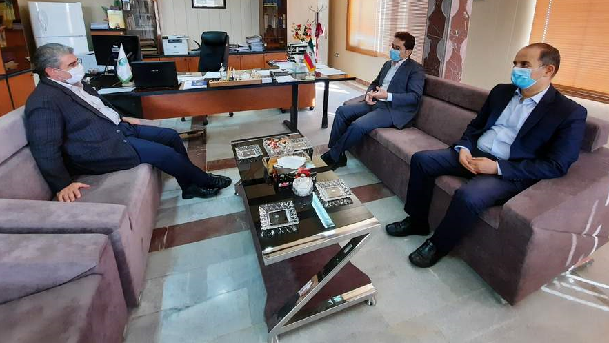 دیدار مدیرعامل جمعیت هلال احمر استان کردستان با مدیرکل دیوان محاسبات استان