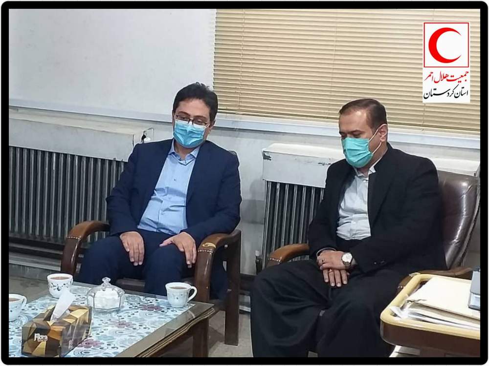 ✓ دیدار مدیرعامل هلال احمر کردستان با آقای بهزاد رحیمی نماینده شهرستان سقز و بانه در مجلس شورای اسلامی 