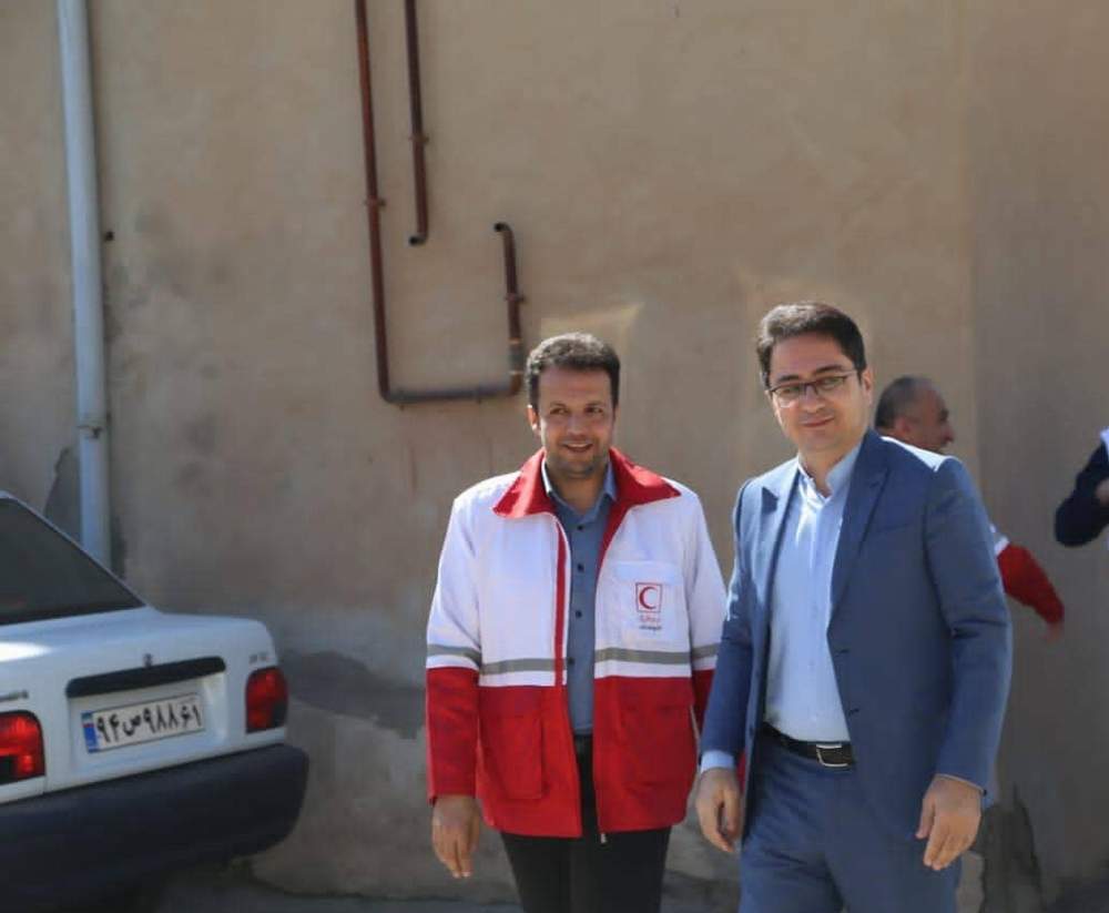 ✓ جوانان سرخ پوش هلال‌احمر، مصداق رزمندگان هشت سال دفاع مقدس