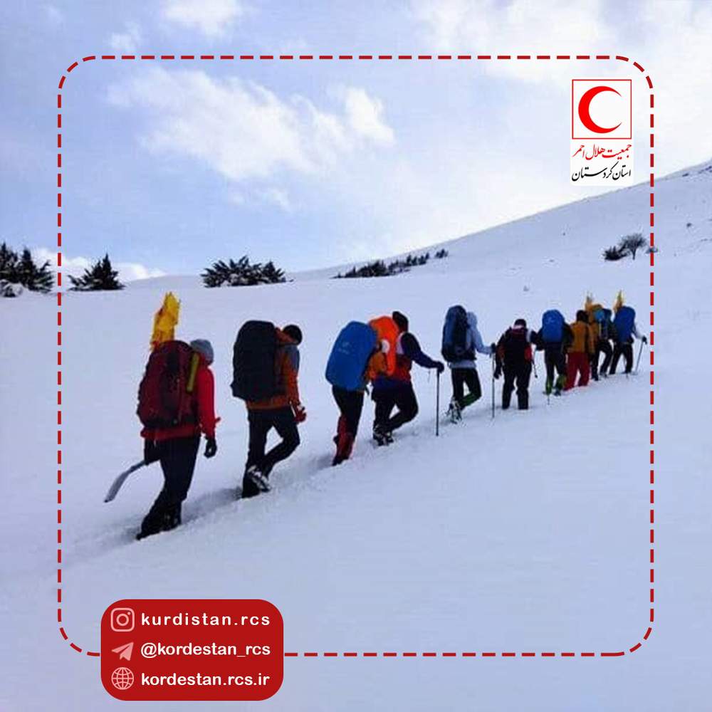 ✓ کوهنوردان برای صعود به کوه آبیدر از مسیرهای تعیین شده حرکت کنند